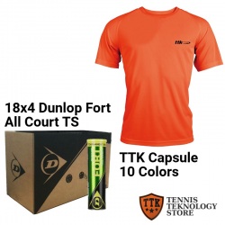 Dunlop Fort 18x4 + TTK Capsule
